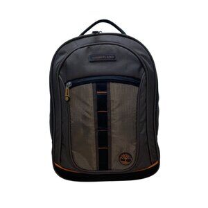 Timberland Capuccino & Orange Accents Jay Peaks Adjustable Straps Backpack Sz L